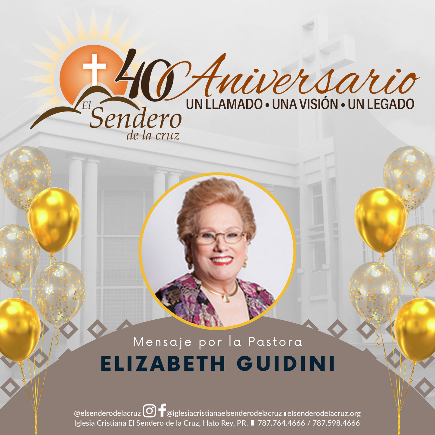 40 Aniversario: Pastora Elizabeth Guidini